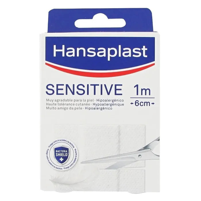 Hansaplast Sensitive Tira 1m X 6 cm
