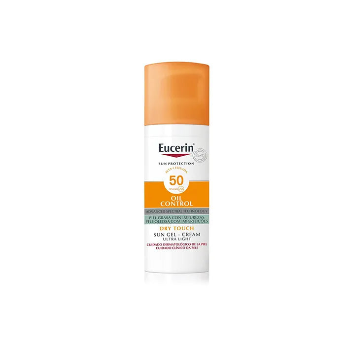 Eucerin Sun gel crema olio Control Dry Touch Fps50 50 ml