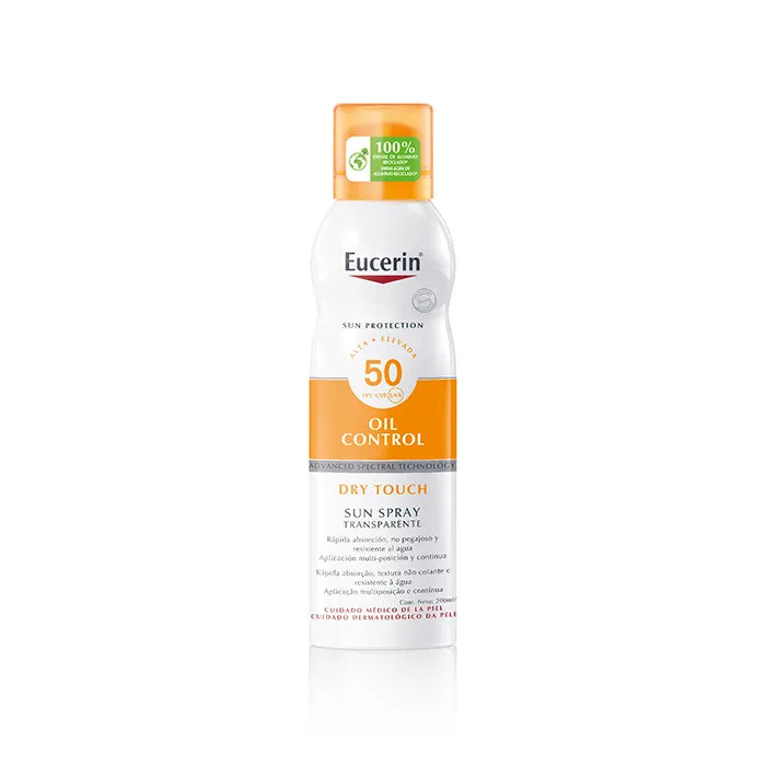 Eucerin spray Sole Transparent Tocco Secco Spf50 200 ml