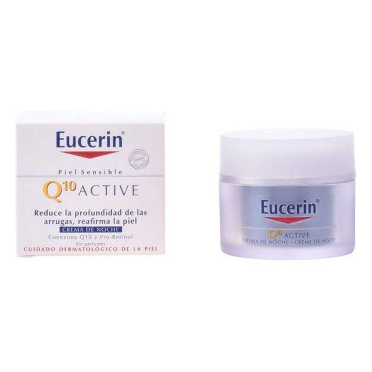 Crema Notte Antirughe Q10 Active Eucerin 50 ml-0