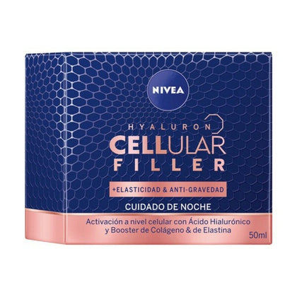 Cremă de noapte antirid Filler celular Nivea (50 ml)