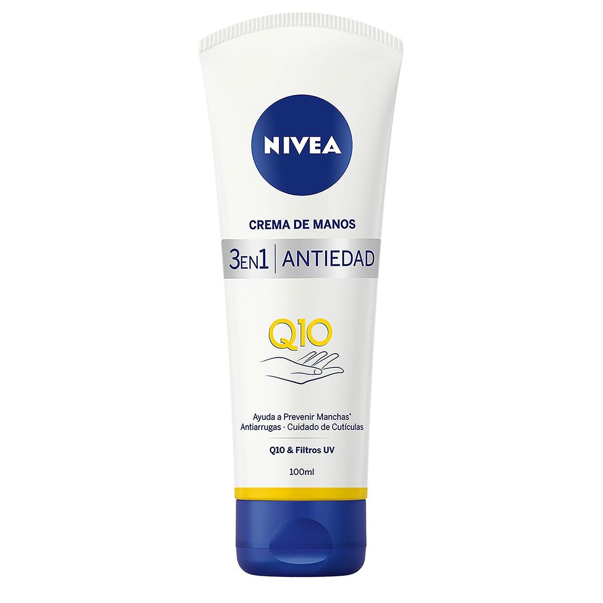 Crema de maini anti-imbatranire Nivea Q10 3-in-1 100 ml-0
