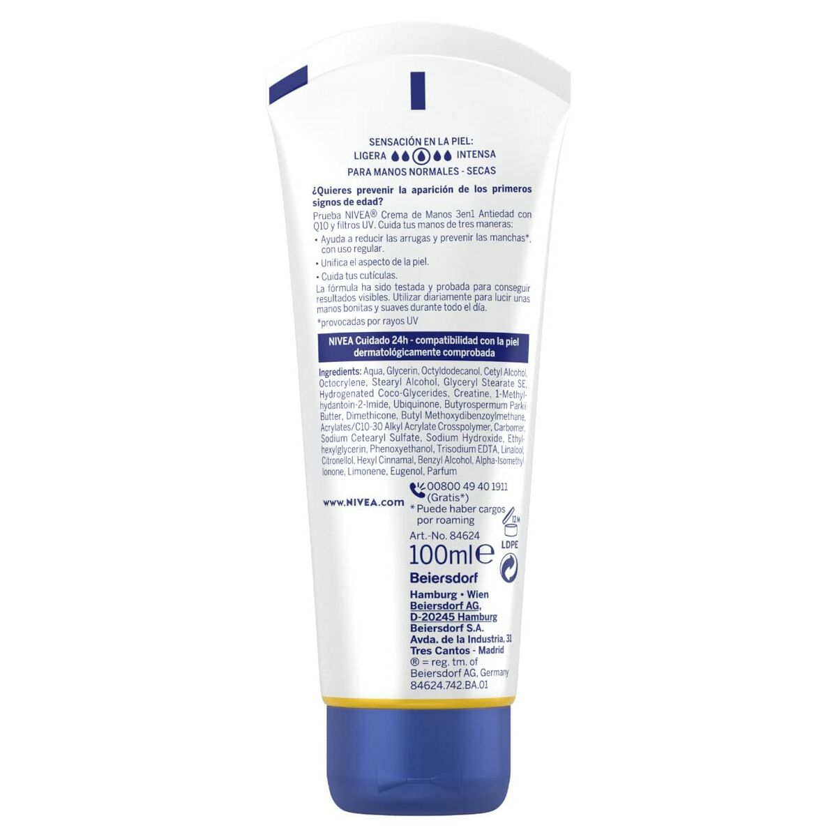 Crema de maini anti-imbatranire Nivea Q10 3-in-1 100 ml-1