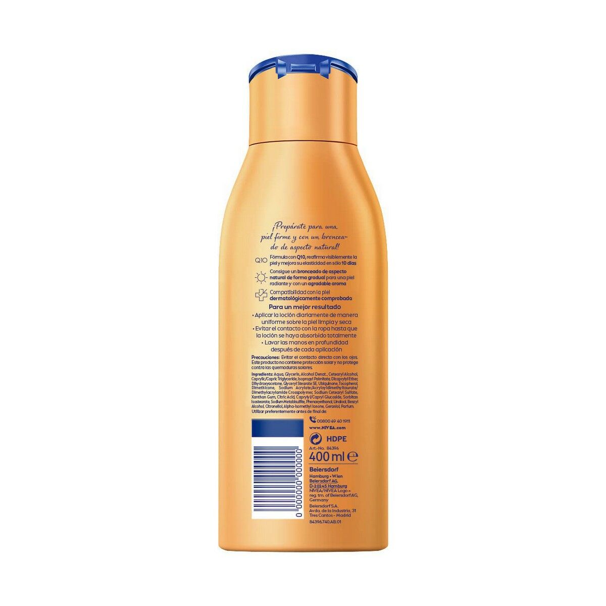 Body Lotion Nivea Self-Tanning [Lotion/Spray/Milk] Q10+ 400 ml-2