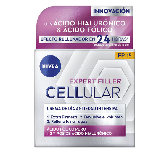 Nivea Cellular Filler Ialuronico e Folico crema Giorno Spf15 50 ml