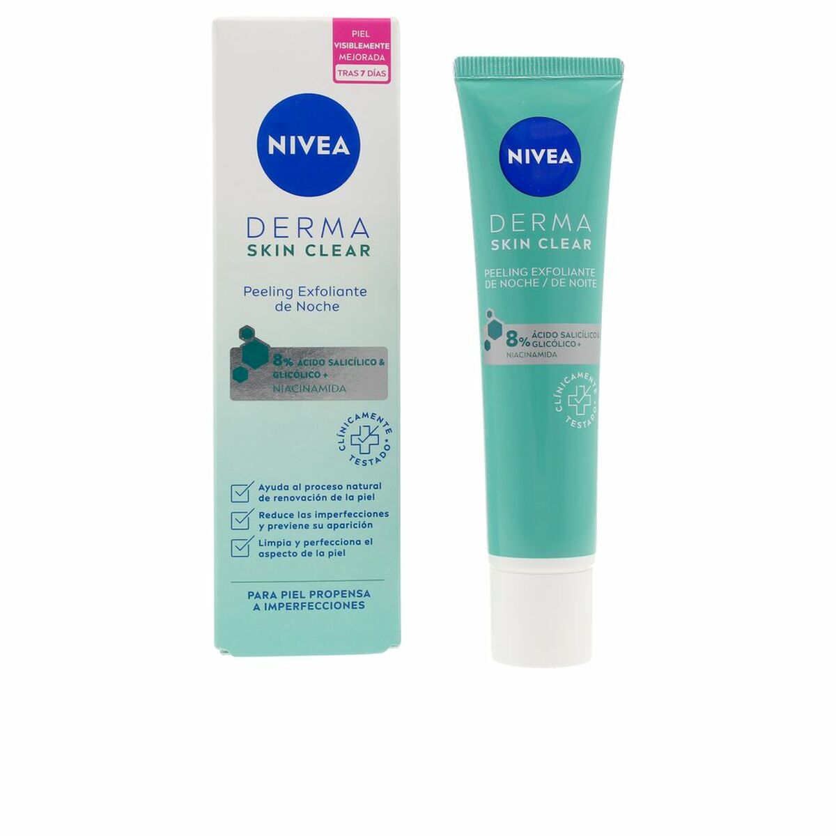 Crema Detergente Nivea Derma Skin Clear 40 ml-0