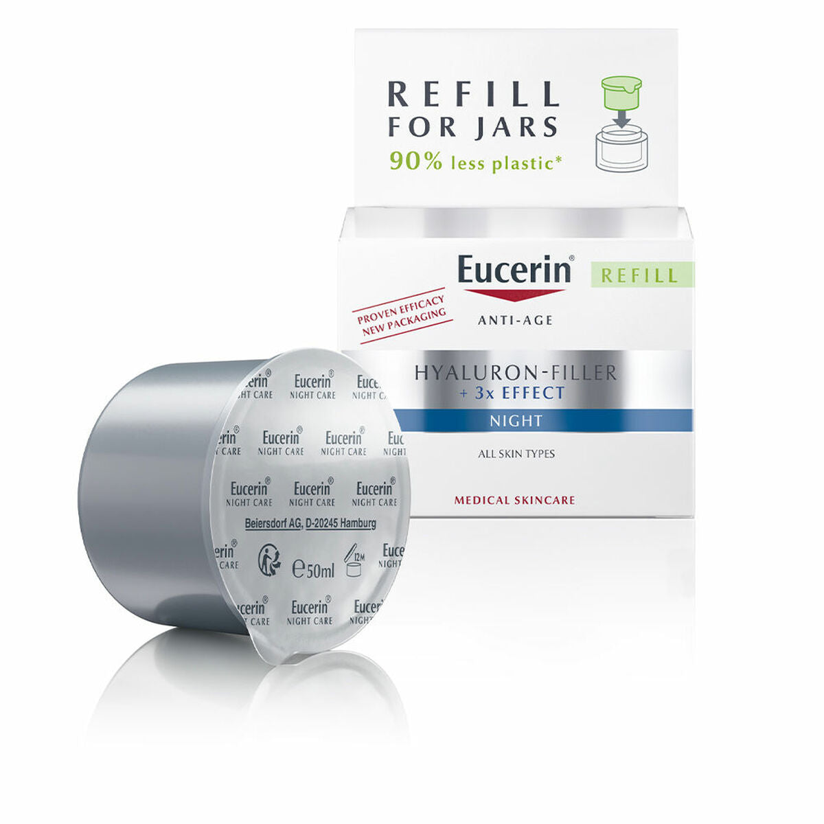 Night Cream Eucerin Hyaluron Filler 50 ml-0