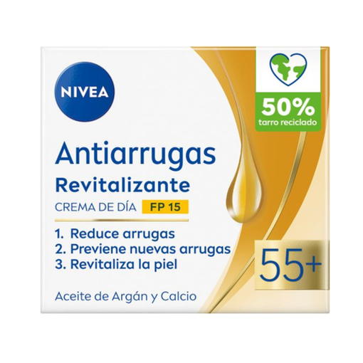 Nivea Anti-Rughe 55 crema Cura Rivitalizzante Giorno Spf15 50 ml