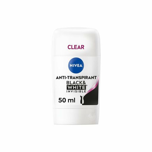 Nivea Black e White Invisible deodorante Stick 50 ml - immagine 2