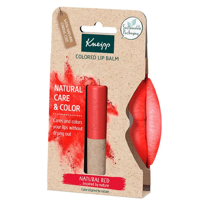 Kneipp Colored balsamo labbra Natural Red 3,5 g