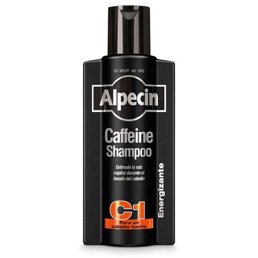 Alpecin Caffeine Black Edition shampoo Anticaída C1 375 ml