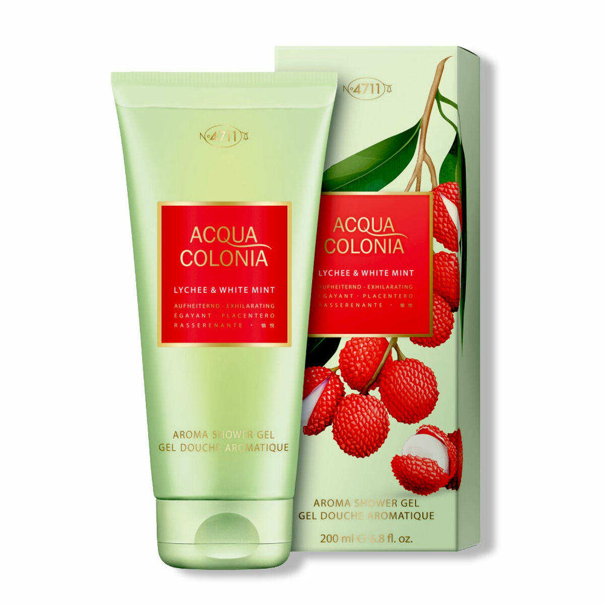Shower Gel 4711 Acqua Colonia Lychee & White Mint 200 ml-0