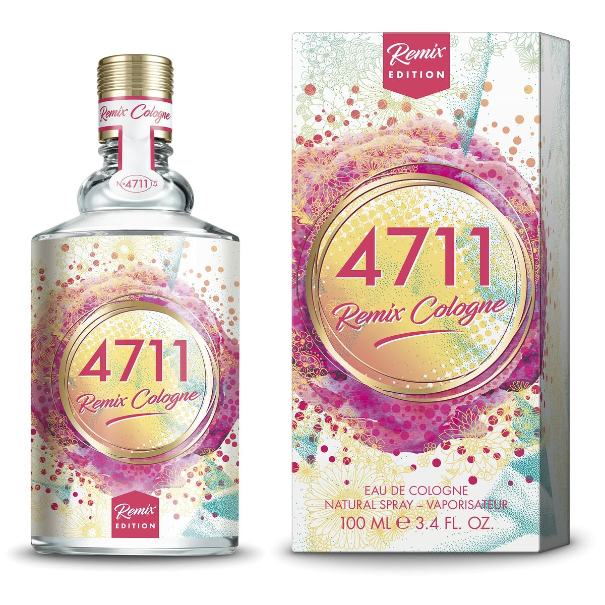 Parfum unisexe 4711 EDC Remix Cologne néroli 100 ml-0