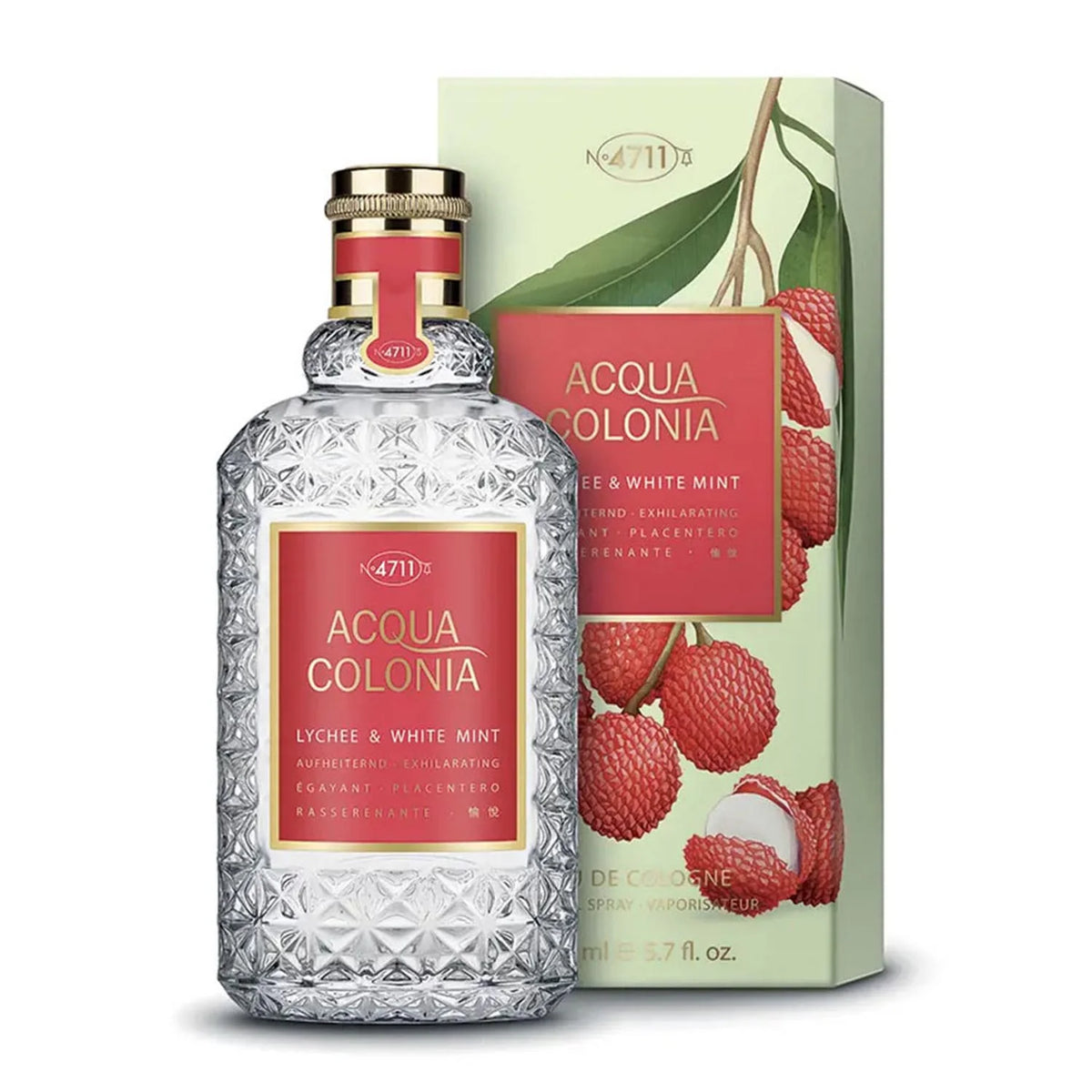 4711 Lychee e White Mint eau de cologne spray 100 ml