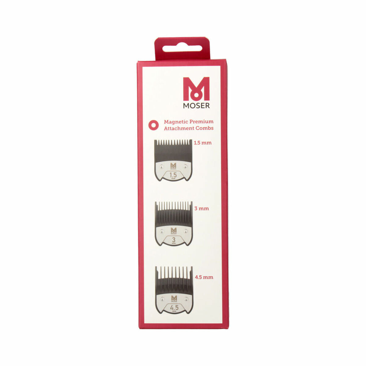 Set of combs/brushes Wahl Moser Pack Peines (1.5/3/4.5 MM)-0
