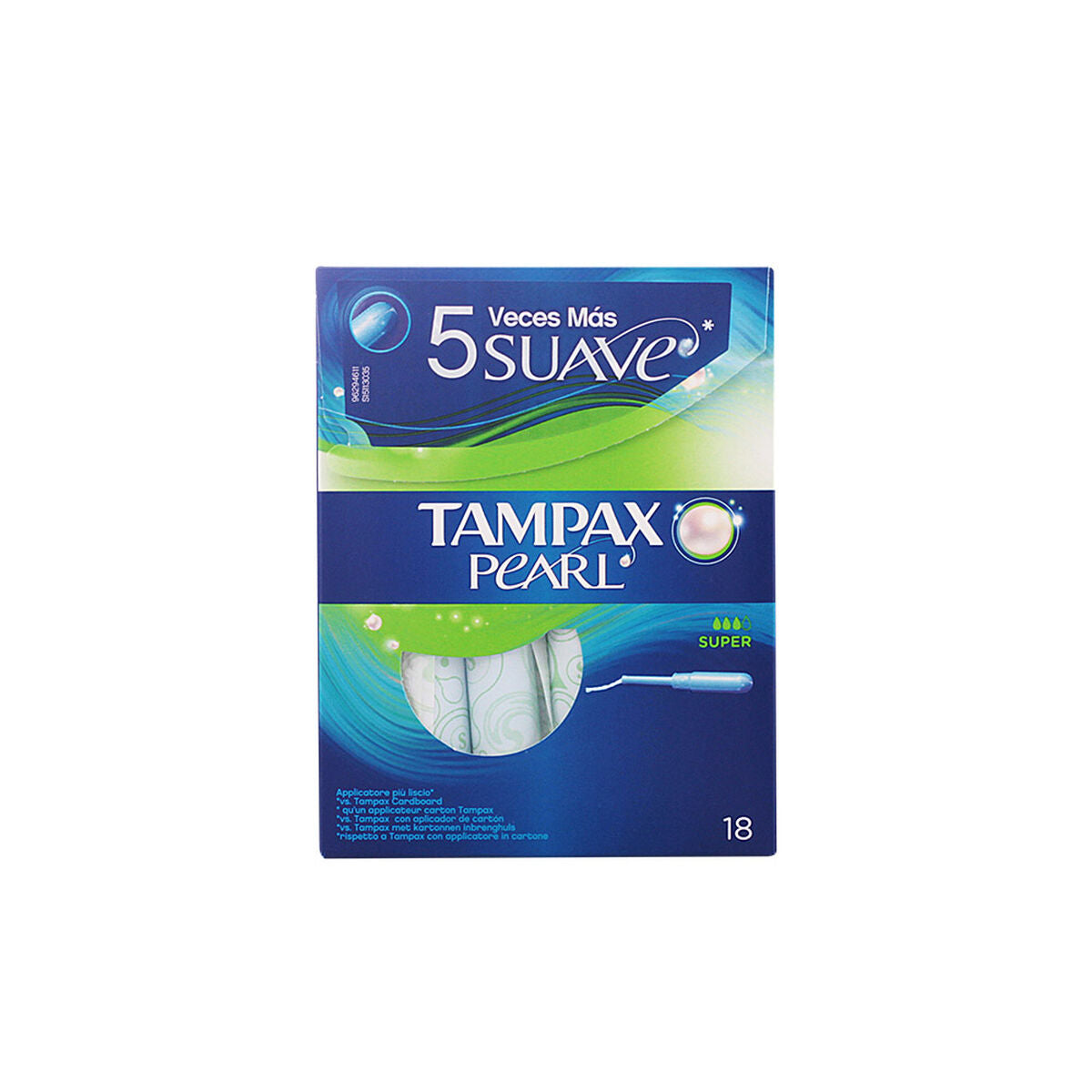 Badegel Tampax TAMPAX PEARL (18 Einheiten)-0
