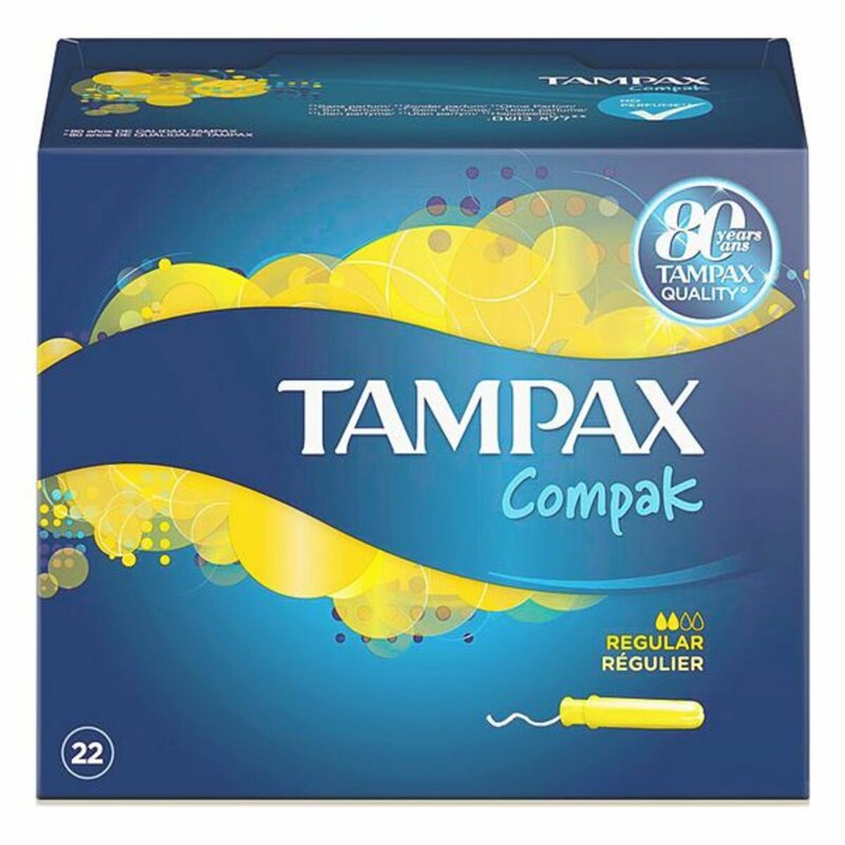 Normale Tampons COMPAK Tampax 178799.6 (22 uds)-0
