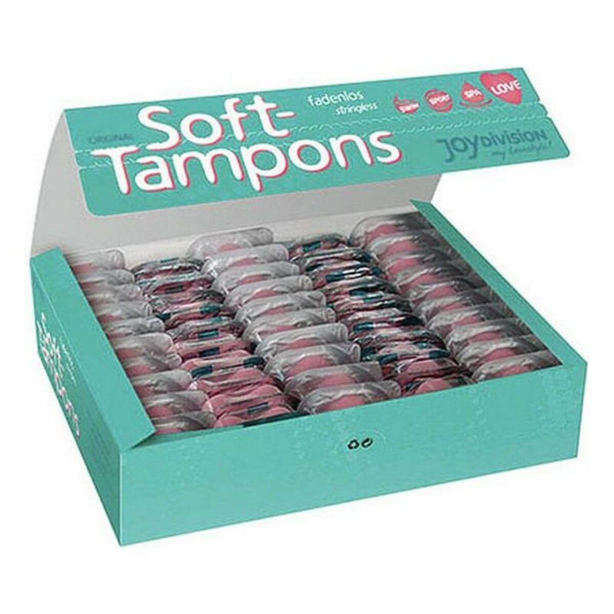 Tampons hygiéniques Sport, Spa & Love Joydivision 6300630000 normal 50 unités-1