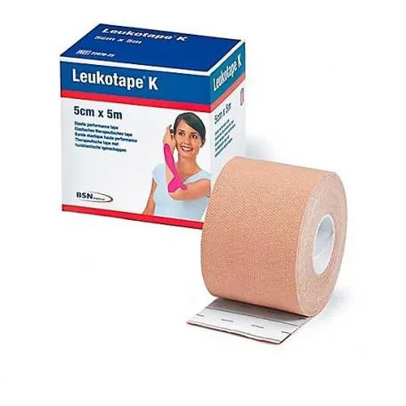 Bsn Medical Leukotape K Neuro Muscolare Bendaggio Tecnico Vnm Beige 5 cm X 5 C