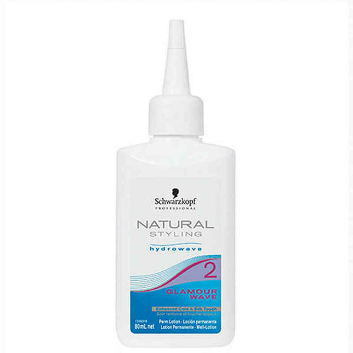 Styling Cream Schwarzkopf Natural Styling Glamour Wave  2 (80 ml)-0