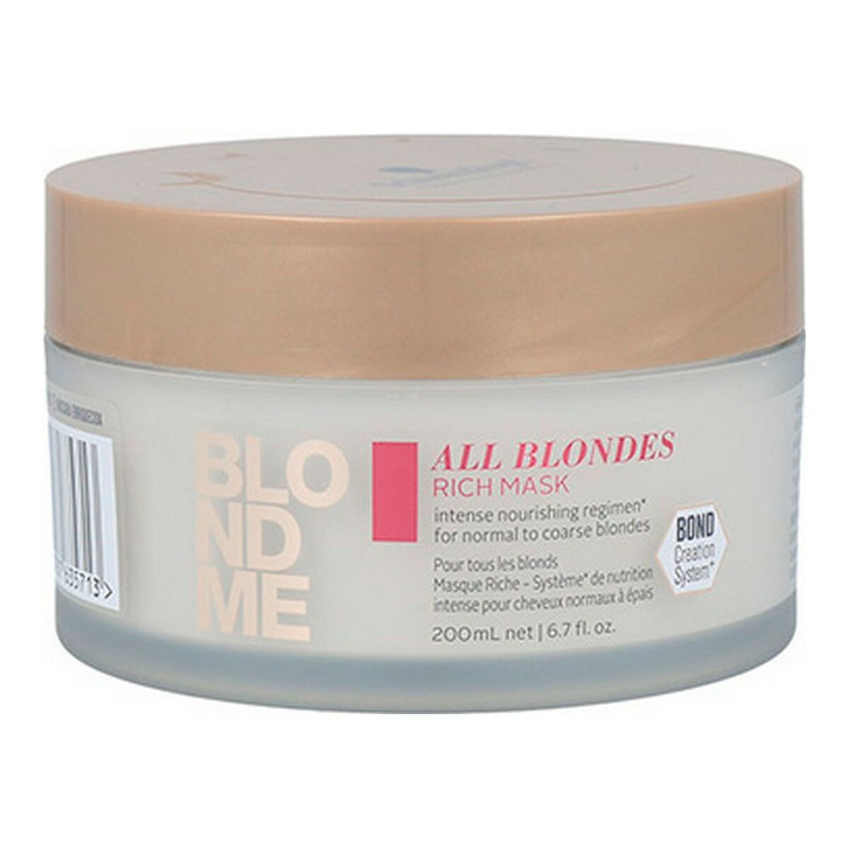 Maschera per capelli Schwarzkopf Blondme Rich Keratine-0