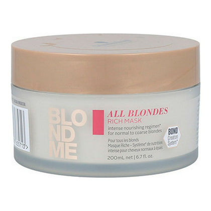 Maschera per capelli Schwarzkopf Blondme Rich Keratine