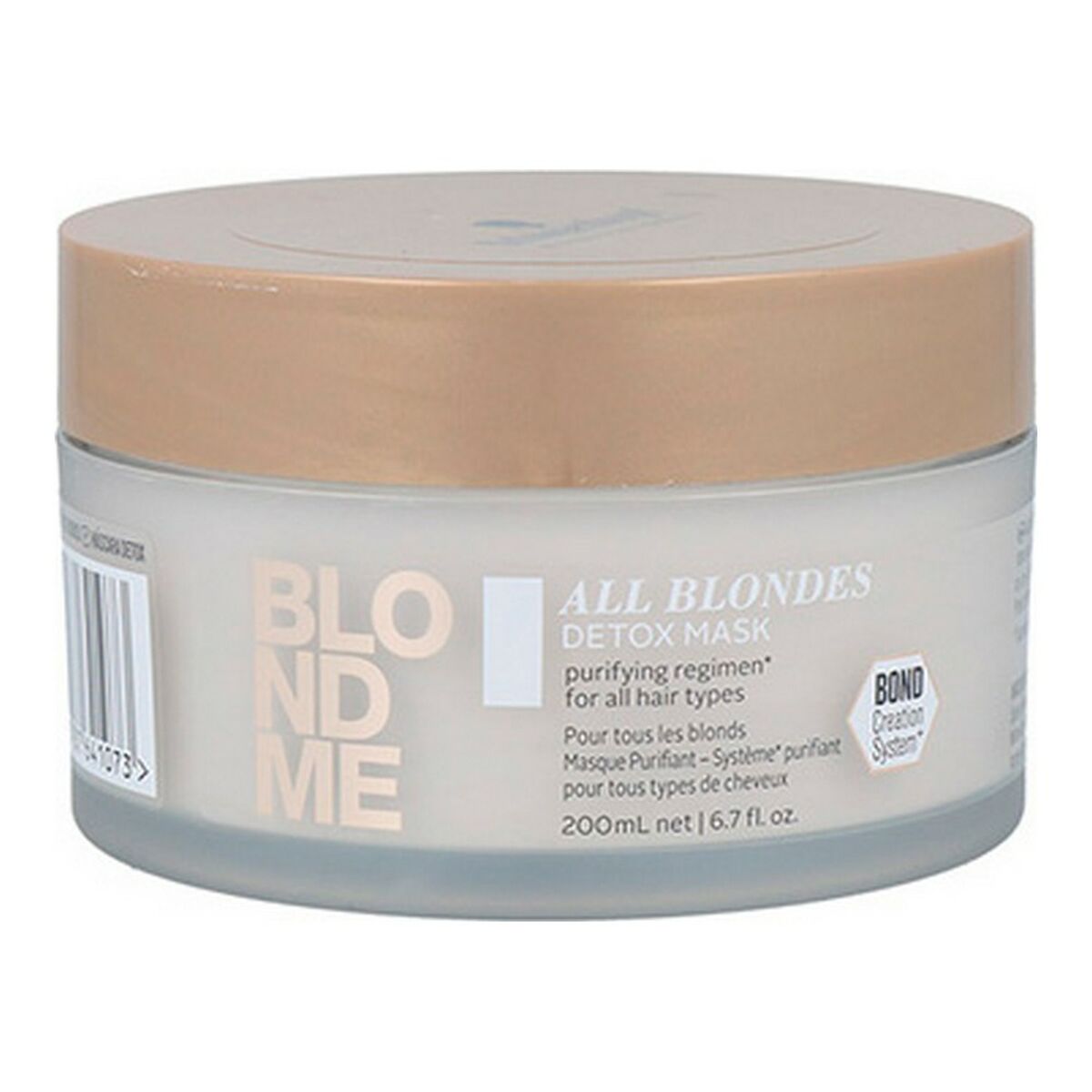 Maschera per capelli Schwarzkopf Blondme Detox Keratine-0