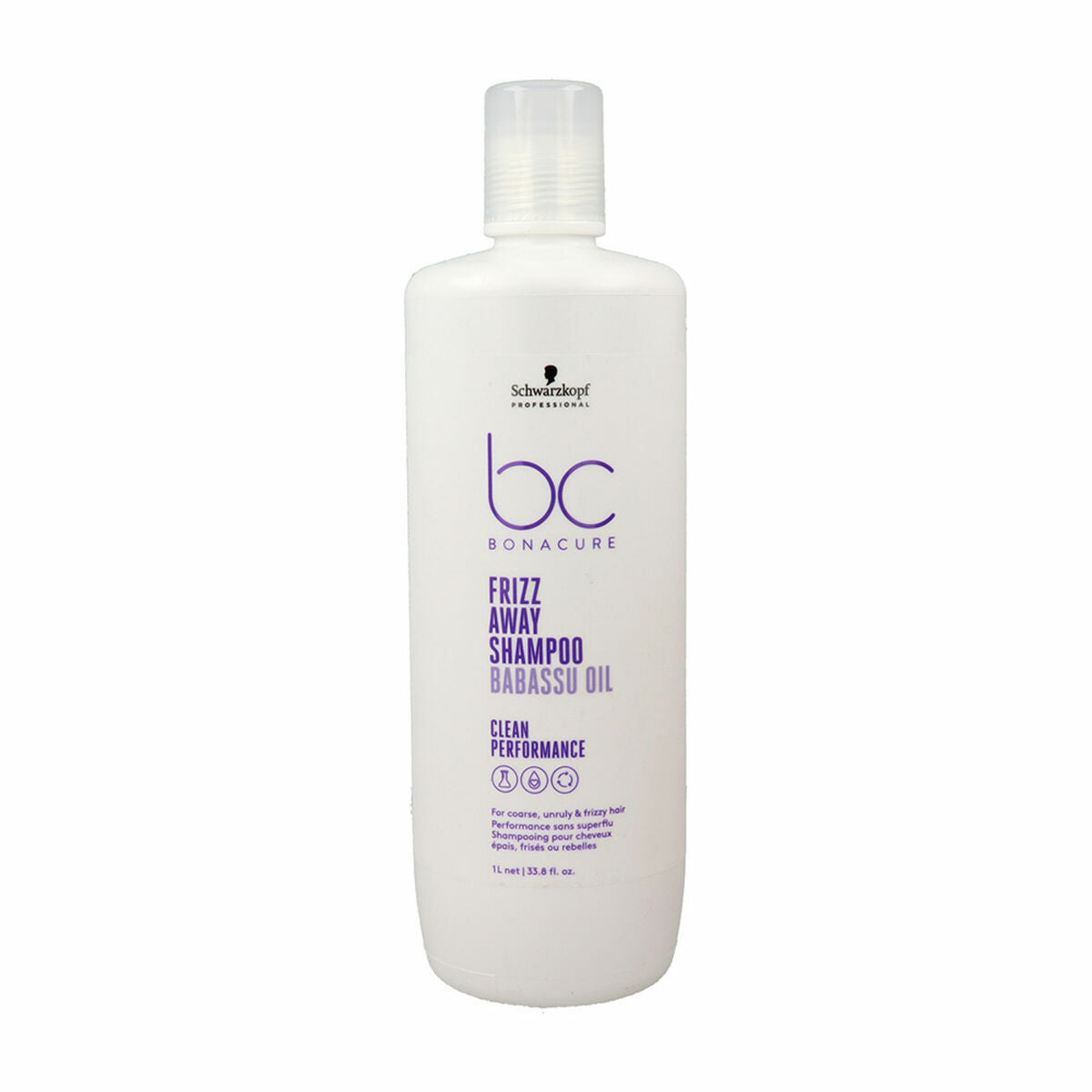 Anti-Frizz-Shampoo Schwarzkopf Bc Frizz Away Micellar 1 L-0