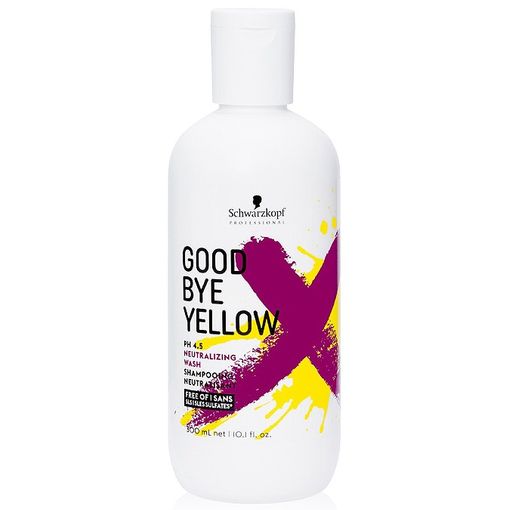 Schwarzkopf Goodbye Yellow Neutralizing Wash 300 ml