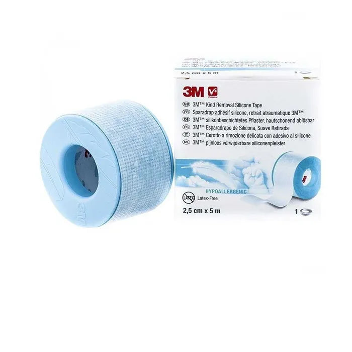 3m Hypoaler Silicone Esparadrap 3m 5mx2,5c