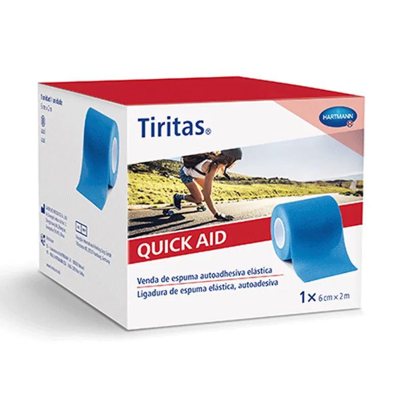 Hartmann Cerotti Quick Aid 6 cm x 2 m Blu