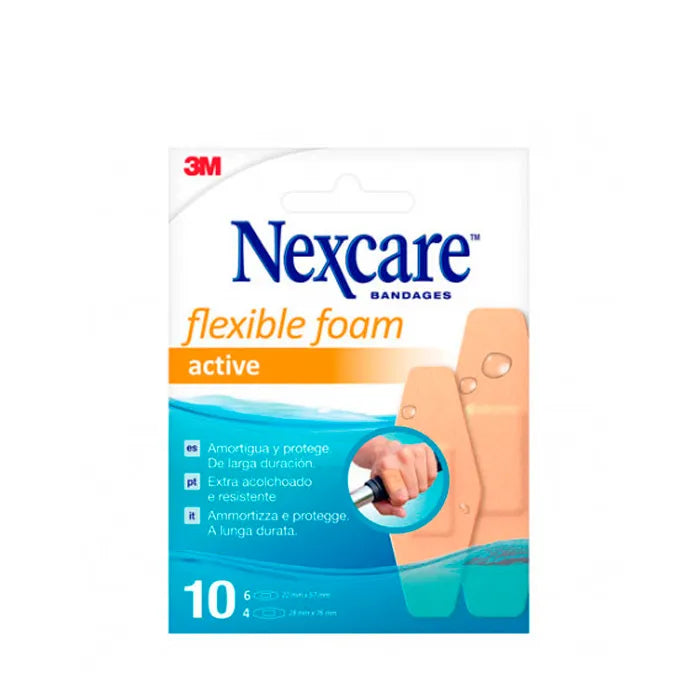 Nexcare Active Strisce Assortite 10 pz