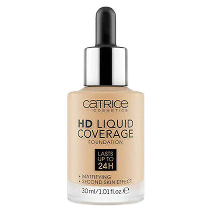 Flüssige Make-up-Basis Catrice HD Liquid Coverage Nr. 032 Nude Beige 30 ml