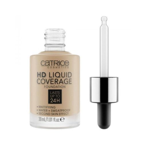 Catrice Hd Liquid Coverage fondotinta Lasts Up to 24h 050-Rosy Ash 30 ml - immagine 2