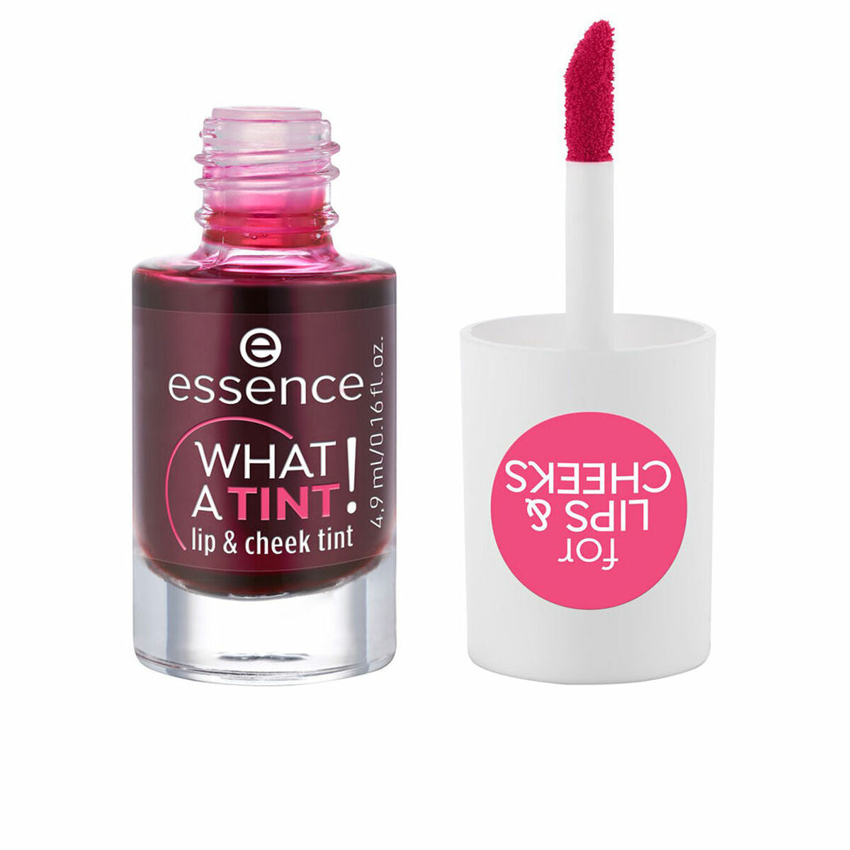 Tinta per guance e labbra Essence Che tinta! Nº 01 Bacio di una rosa 4,9 ml-0