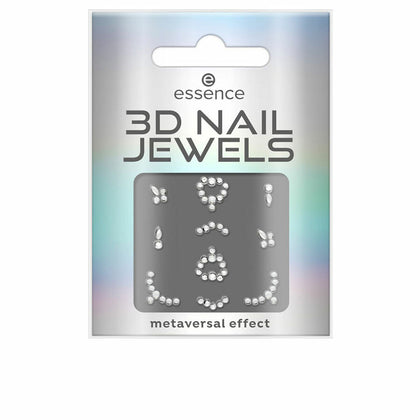 Stickers Nail art Essence Miroir Univers Bijoux 10 Pièces