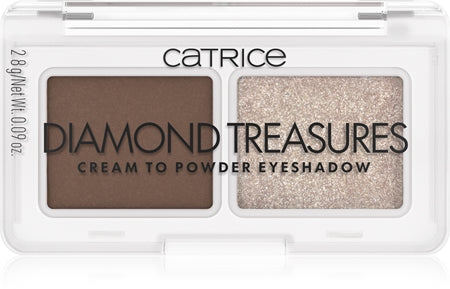 Catrice Diamond Treasures Ombretto Di occhi In crema A polvere 010-Hazel Spark 2,8 g