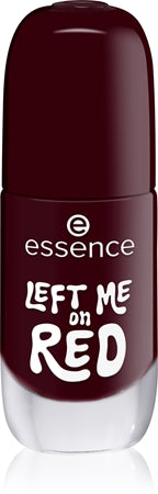 Essence Cosmetics gel smalto per unghie 12-Left Me On Red 8 ml