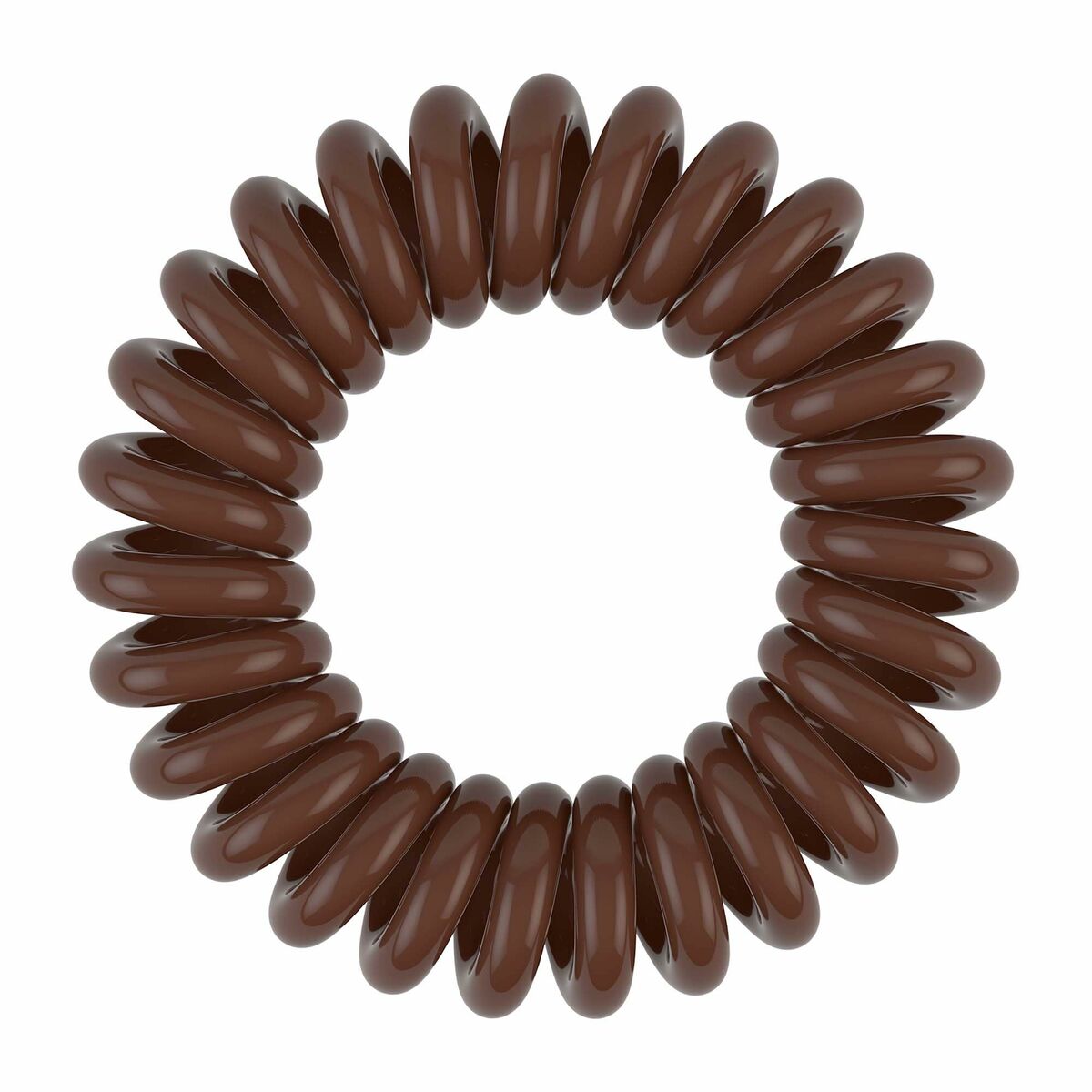 Élastiques à cheveux en caoutchouc Invisibobble Original marron (3 unités)-2