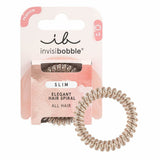 Rubber Hair Bands Invisibobble   Bronze (3 Units)-2
