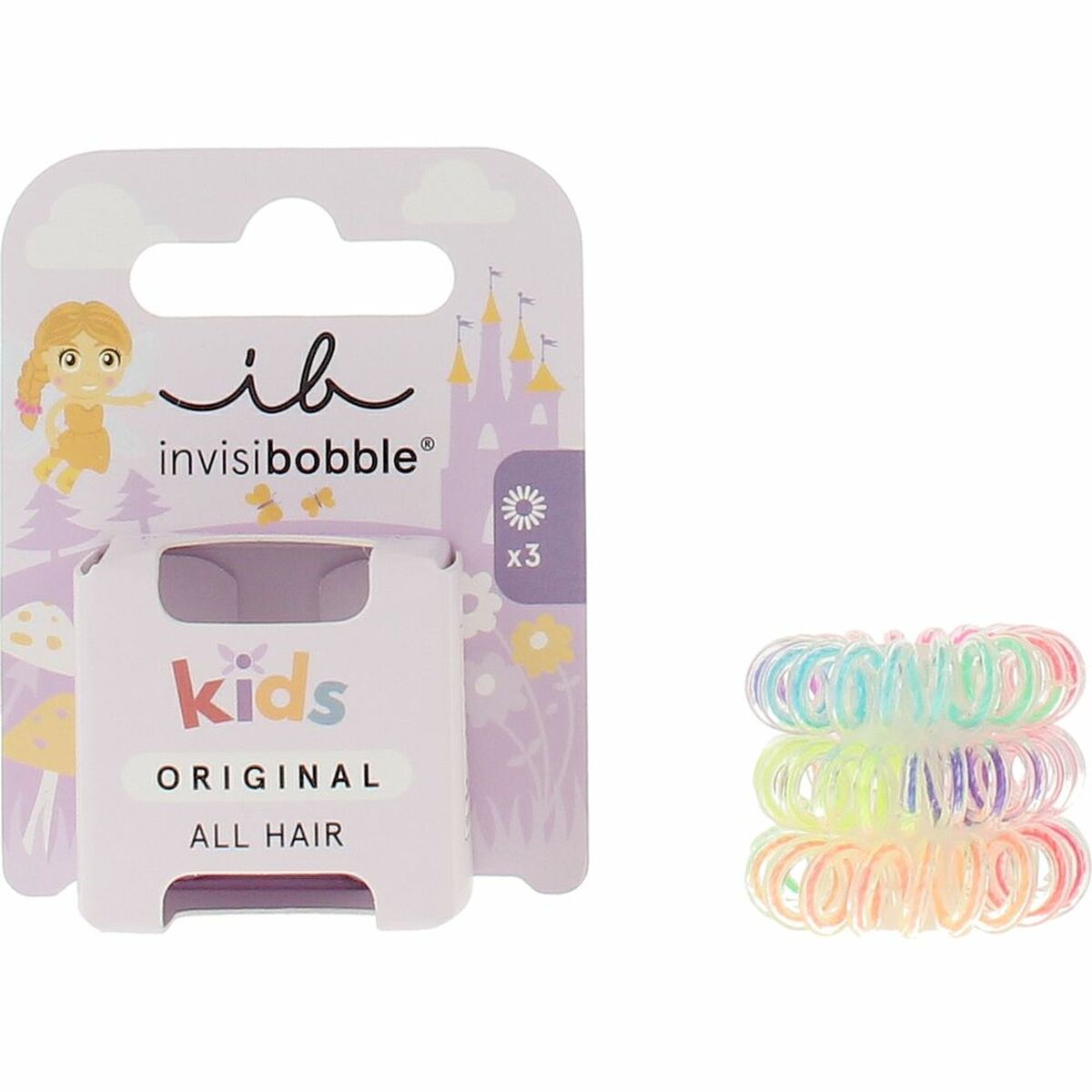 Benzi de păr cauciuc Invisibobble Magic Rainbow Multicolor 3 unități-0