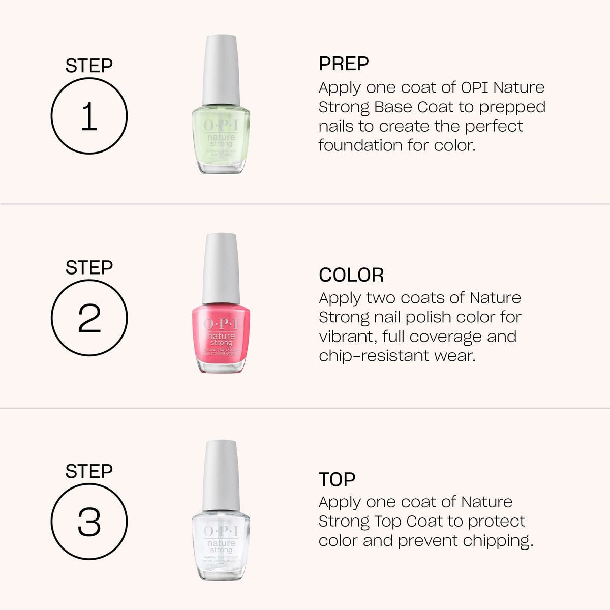 Facial Corrector Opi Nature Strong Raindrop Expectations 15 ml-3