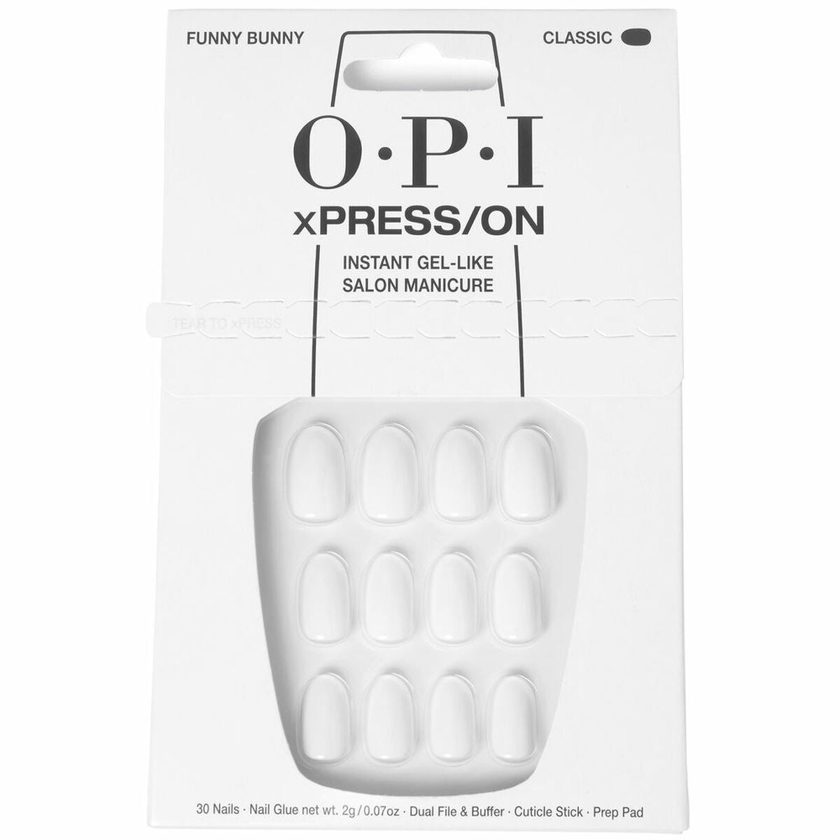 Unghie finte Opi #Funny Bunny Coniglietto divertente 30 Pezzi-0