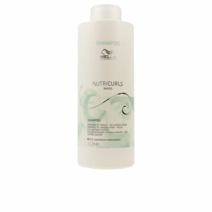 Shampoo per Capelli Ricci Wella Nutricurls Definisce Onde (1000 ml)