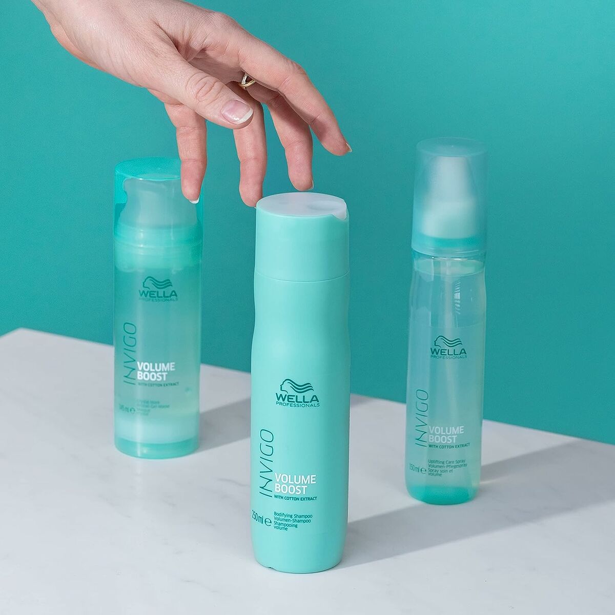 Maschera per capelli Wella Invigo Volume Boost 145 ml-4