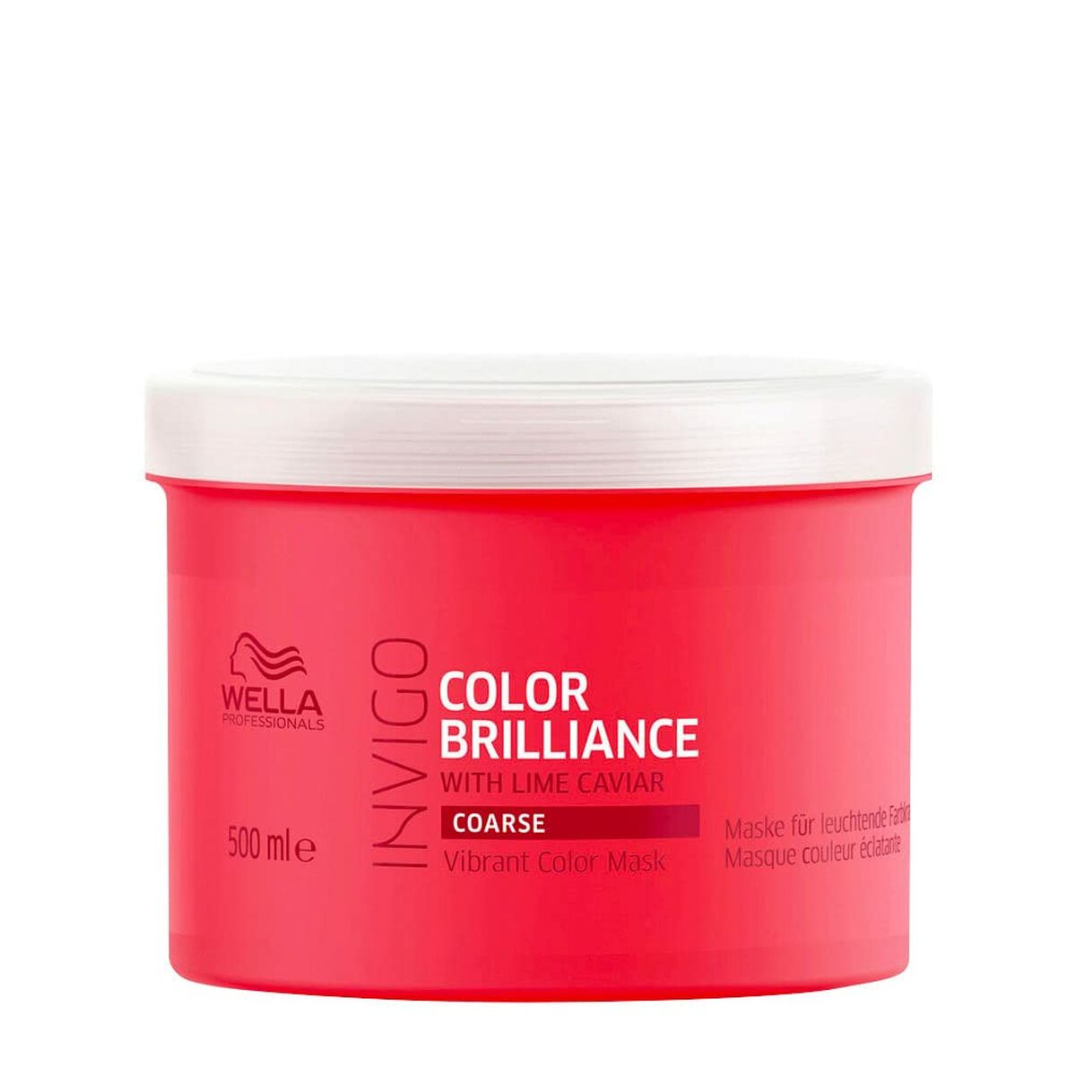 Cremă Protector de culoare Wella Invigo Color Brilliance Păr gros 500 ml-0