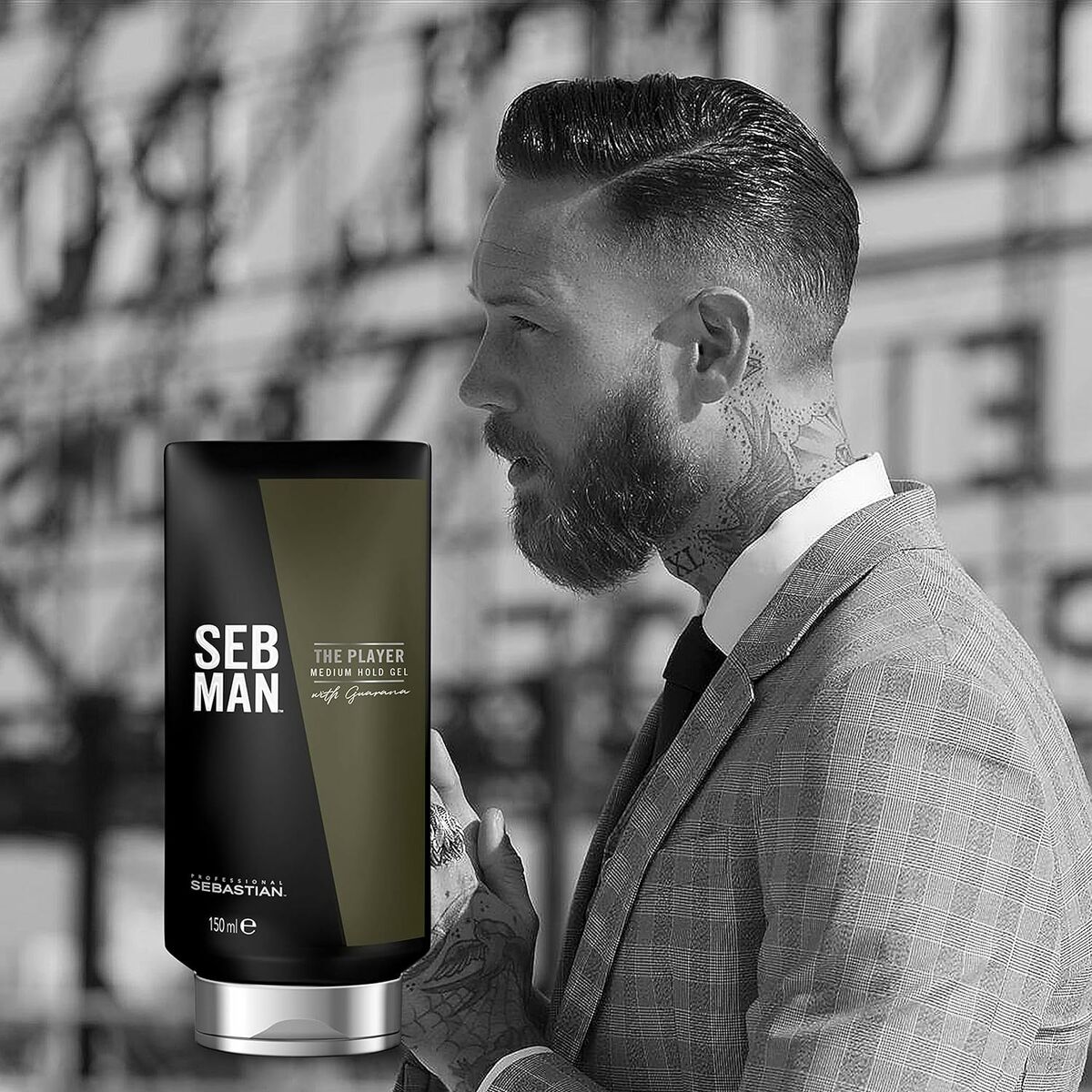 Maschera per capelli Seb Uomo THE PLAYER 150 ml-1