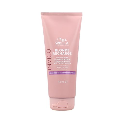 Wella Invigo Blonde Recharge balsamo Highlighted Cool Blonde Or Silver Hair 200 ml