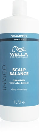 Wella Invigo Scalp Balance Deep Cleansing shampoo For Oily Scalp 1000 ml