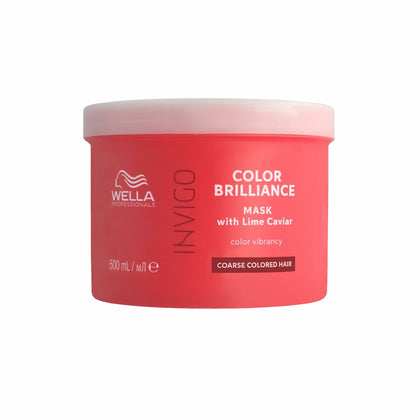 Revitalisierende Maske Wella Invigo Color Brilliance Coloriertes Haar Dickes Haar 500 ml